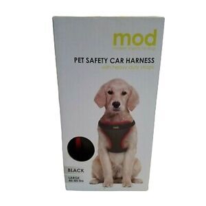 10/$25🦋 MOD Black & Red Pet Safety Car Harness - Size Small